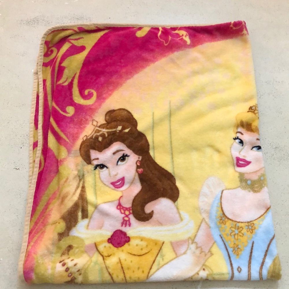 Disney Princess Fleece Throw Blanket
